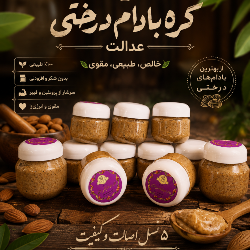 کره بادام درختی 0